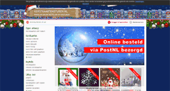 Desktop Screenshot of kerstkaartensturen.nl